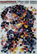 Plakat Waldemar Świerzy Promethidion Cyprian Kamil Norwid 2001