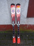 Narty dziecięce ROSSIGNOL, dł. 110 cm, logo Bayern Monachium