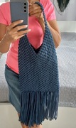 Torebka Dwustronna z Makramy – Handmade w stylu boho