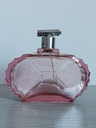 Stary Rozalinowy flakon na perfumy "perfumetka" Styl Art-deco