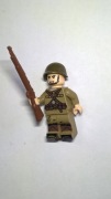 5 Figurek żołnierzy rosyjskich z broniami WW2 kompatybilne z Lego, Cobi