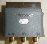 Adapter / Przejściówka EURO - Chinch do Xbox 360