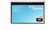 Rozwijany ekran projekcyjny Optoma DS-9092PWC 16:9