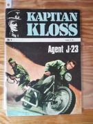 Kapitan Kloss Agent J-23 wyd II z 1983 stan bdb+