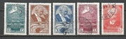 ZSRR 1940 MI 758-762 kasowane