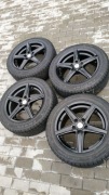 Opony zimowe 215/55 R17 w zestawie felgi Alkatec