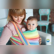 Chusta tkana Little Frog Bambusowy Spektrolit 4,2m