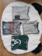 Zestaw 4 bluzki z długim rękawem r. 134 Reserved 5.10.15 Lincoln & Sha