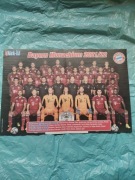 Plakat dwustronny sportowy Bayern Monachium 2021/2022rok