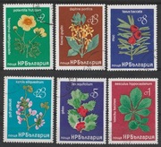 BUŁGARIA - KWIATY - KASOWANE