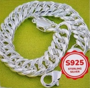 Srebrna Hipoalergiczna Unikatowa Bransoletka