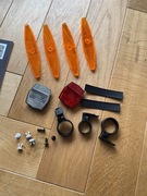 Zestaw odblasków do roweru firmy Canyon | Nowe | Przód, Tył, Koła 