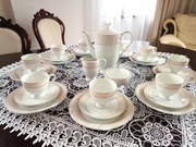 Hutschenreuther porcelana Chloe Fleuron, serwis kawowy na 9 osób