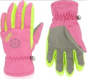 RĘKAWICZKI RĘKAWICE NARCIARSKIE Nieprzemakalne Dziecięce 3-5 lat TUV