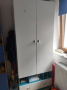 Zestaw mebli młodzież łóżko antresola i szafa GOBI