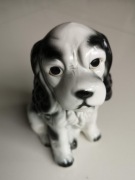 figurka porcelanowa spaniel vintage