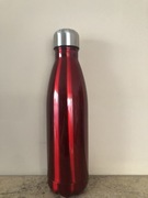 Bidon metalowy czerwony