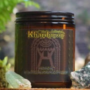 Zapachowa świeca sojowa fantasy gry Gothic 2 Noc Kruka 'Khardimon' - 250ml 