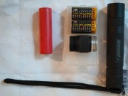 Latarka convoy S2+ baterie + reduktor