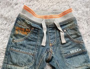 Jeansy na gumce Cool Club r. 92