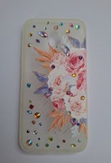 Etui samsung J3 kwiaty