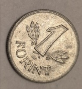 Moneta 1 forint Węgry 1980