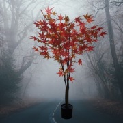 Jesienne drzewo sztuczne klon jak żywe drzewko XXL 125 cm Tkmaxx T.k.maxx