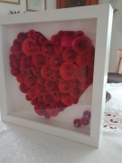 Prezent "Serce" w ramce personalizowane