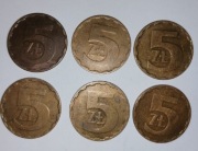 5 zł złotych 1983 1984 1987