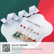 Zestaw kolczyków Boże Narodzenie