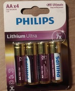 Philips Lithium Ultra AA 4szt 