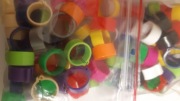 Znaczniki obrączki 14 mm dla gołębi kur bażantów