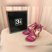 Szpilki sandały różowe fuksja 36 