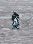 Metalowy breloczek Ciel Phantomhive anime Black Butler Kuroshitsuji 