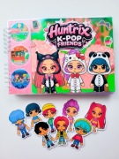 Książka na rzepy K-pop Demon Hunters toca boca, Avatar, Labubu 