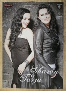 Sharon & Tarja - Duży plakat z 2017 r. - Format A2 (ok. 40 x 55 cm) - NOWY!