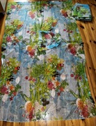 Zestaw 2 zasłonek dziecięcych + szarfa.