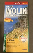 Wyspa Wolin comfort mapa, laminowana