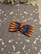 Opaska dziewczęca, szydełkowa