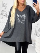 plus size bawełna z laykrą