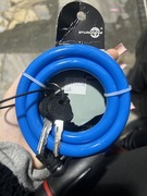 Zapięcie rowerowe linka zapinka do roweru na klucz 12x1200mm