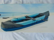 Kajak dmuchany 2 osob CRIVIT 325 cm, 160kg, wiosło