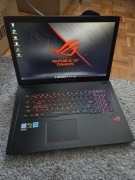 Laptop do gier Gamingowy Asus ROG Strix 17 cali i7/16gb ram klawiatura RGB