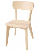 4 krzesła Ikea Lisabo jesion