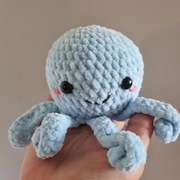 Osmiornica, meduza na szydełku