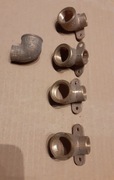 Kolanko 15mm Gw 1/2 cala mosiądz do lutowania z uchwytami 