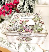 Pudełko na herbatę herbaciarka 