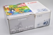 CANON PowerShot a400 - pudełko, dokumentacja, płyta w zestawie