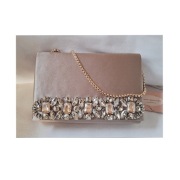 Elegancka, wizytowa,  włoska torebka Alessia Massimo