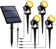 ogrodowa lampa solarna LED S4205 (4 x 3W) 3000K